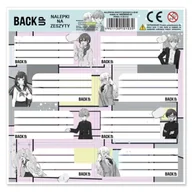 Szkolne artykuły papiernicze - Nalepki na zeszyty BackUP Komiks Anime (25szt) - DERFORM - miniaturka - grafika 1