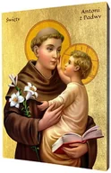 Ikony i obrazy sakralne - Ikona Świętego Antoniego z Padwy - miniaturka - grafika 1