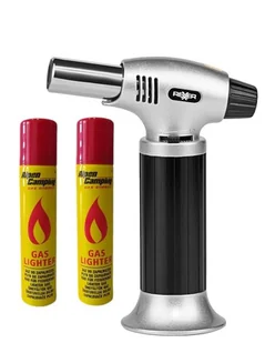 Palnik Gazowy Kuchenny Do Creme Brulee 200 W + 2 Naboje Z Gazem Butan Do Zapalniczek 200 Ml - Akcesoria i części AGD - miniaturka - grafika 1