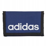 Portfele - Portfel adidas Linear Wallet IN6133 granatowy one size - miniaturka - grafika 1