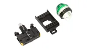 Inne akcesoria elektryczne - Spamel Lampka sygnalizacyjna 22mm zielona 230V AC LED ST22-LZ-230-LED\AC ST22-LZ-230-LED\AC - miniaturka - grafika 1