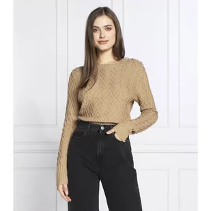 Liu Jo Sweter CHIUSA | Regular Fit | z dodatkiem wełny - Swetry damskie - miniaturka - grafika 1