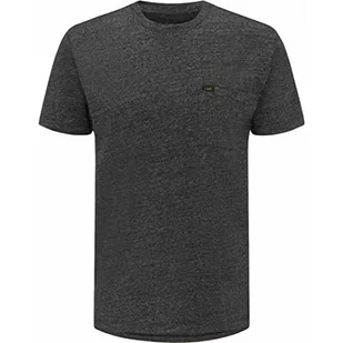 Lee Koszulka męska Ultimate Pocket, Gris (Dark Grey Mele 06), S - Koszulki męskie - miniaturka - grafika 1