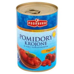 Podravka POMIDORY KROJONE 400G zakupy dla domu i biura! 60008976 - Warzywa w marynacie - miniaturka - grafika 1