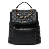 Plecaki - Plecak Liu Jo Ecs M Backpack AA5131 E0015 Czarny - miniaturka - grafika 1