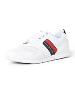 Sneakersy damskie - TOMMY HILFIGER Lekkie Damskie Sneakery White r. 39 - miniaturka - grafika 1