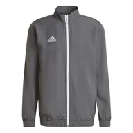 Bluzy sportowe męskie - Męska Bluza ADIDAS ENT22 PRE JKT H57535 – Szary - miniaturka - grafika 1