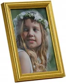 Ramki na zdjęcia - Ramka na zdjęcie 15x21 Duo Gold Classic frezowana - miniaturka - grafika 1