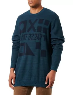 s.Oliver sweter męski, Niebieski zielony, 5XL - Swetry męskie - miniaturka - grafika 1