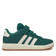 Buty dla chłopców - Sneakersy adidas Grand Court 00s JP5898 Zielony - miniaturka - grafika 1
