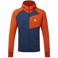 Bluzy sportowe męskie - Męska bluza Mountain Equipment Eclipse Hooded Jacket Rozmiar: XL / Kolor: niebieski/czerwony - miniaturka - grafika 1