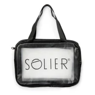 Kosmetyczki, organizery i kuferki - Przezroczysta Kosmetyczka SOLIER Podróżna L - miniaturka - grafika 1