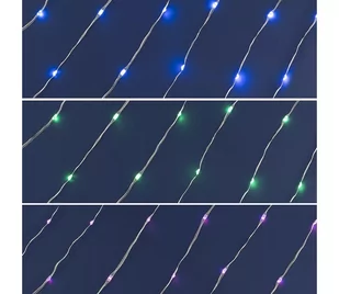 LED RGB Ściemnialny łańcuch bożonarodzeniowy 100xLED/29 funkcji 10,4m - Oświetlenie świąteczne - miniaturka - grafika 1