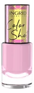 Lakiery do paznokci - INGRID Color Shot Nail Polish lakier do paznokci 05 Powder Pink 7ml - miniaturka - grafika 1