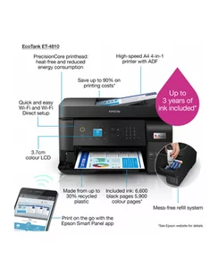 Drukarka Epson EcoTank ET-4810 - Drukarki - miniaturka - grafika 1