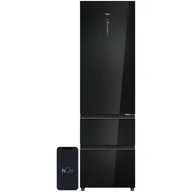 Lodówki - Haier HTW7620DNGB No Frost Czarna - miniaturka - grafika 1