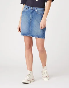 SPÓDNICA WRANGLER MID LENGTH SKIRT SANDY W245JX28Z 112127933 - Wrangler - Spódnice - miniaturka - grafika 1