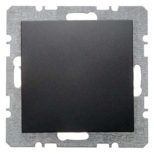Hager polo Zaślepka z elementem centralnym antracyt B.1/B.3/B.7 Glas 6710091606 6710091606