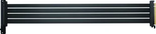Phanteks PHANTEKS PCI-E 4.0 x16 riser ribbon cable, 90 degrees, 60 cm - black - Akcesoria do komputerów stacjonarnych - miniaturka - grafika 1