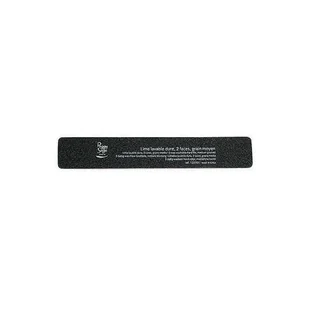 Peggy Sage 2-Way Nail File Coarse pilnik do paznokci prostokątny dwustronny 100/180 czarny 1szt - Akcesoria do paznokci - miniaturka - grafika 3