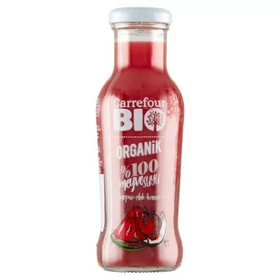 Carrefour Bio Ekologiczny sok arbuzowo-truskawkowo-kokosowy 250 ml - Soki i napoje niegazowane - miniaturka - grafika 1