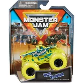 Samochody i pojazdy dla dzieci - MONSTER JAM TRUCK AUTO TERENOWE SPIN MASTER SERIA 34 BLUE THUNDER 1:64 - miniaturka - grafika 1
