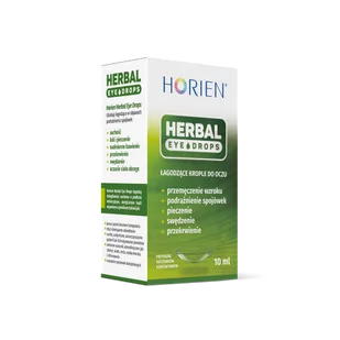 Horien Herbal Eye Drops 10 ml - Krople do oczu - miniaturka - grafika 1