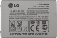 Baterie do telefonów - Oryginalny Akku LG LGIP-400N - miniaturka - grafika 1