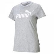 Koszulki i topy damskie - Koszulka damska Puma Amplified Graphic Tee szara 585902 04 - miniaturka - grafika 1
