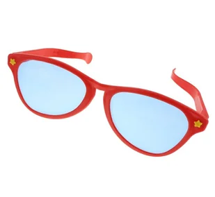 GoDan Okulary - Jumbo, czerwone - Gadżety dla niej i dla niego - miniaturka - grafika 1
