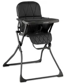 Krzesełka do karmienia - Krzesełko Do Karmienia Podnóżek Tacka Czarne Ricokids Nuco - miniaturka - grafika 1