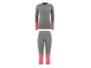Majesty, Zestaw bielizny technicznej, Cover Lady Base Layer SET, szary, rozmiar S - Pozostała odzież narciarska - miniaturka - grafika 1