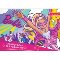 Starpak Blok biurowy Blok rysunkowy A4 20k biały Barbie Power p20 337553 - Notesy i bloczki - miniaturka - grafika 1