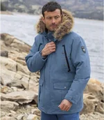 Kurtki męskie - Kurtka z kieszeniami Atlas Mężczyzna Atlas For Men - Kolor : Niebieski - Rozmiar : L - miniaturka - grafika 1