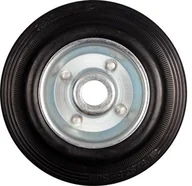 Wózki magazynowe - Vorel Koło 125mm łożyskowane czarna guma 87453 - miniaturka - grafika 1