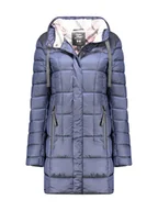 Kurtki damskie - Canadian Peak Płaszcz zimowy "Bullieak" w kolorze niebieskim - miniaturka - grafika 1