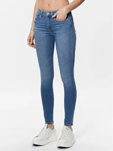 Tommy Hilfiger Jeansy Flex Como WW0WW34297 Niebieski Skinny Fit - Spodnie damskie - miniaturka - grafika 1
