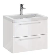 Szafki łazienkowe - Szafka z Umywalką ROSEN 60 cm - Uchwyt Biały - miniaturka - grafika 1