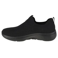 Sneakersy damskie - Skechers sneakersy damskie, czarny, 41 EU - miniaturka - grafika 1