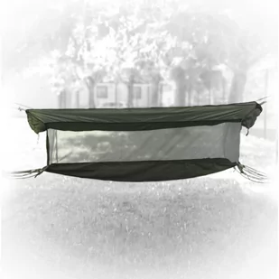 Hamak Mil-Tec Jungle z Moskitierą 2w1 Olive - Hamaki - miniaturka - grafika 1