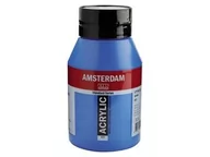 Przybory szkolne - Talens Amsterdam, farba akrylowa, 1000 ml, Cyjan podstawowy - miniaturka - grafika 1