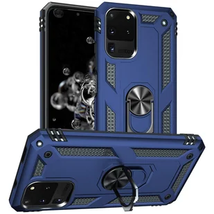 Etui na telefon komórkowy Armor Shield do Samsung Galaxy S20 Ultra Cover Ultra Hybrid Case, niebieskie - Etui i futerały do telefonów - miniaturka - grafika 1