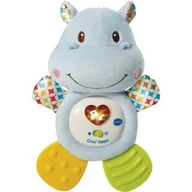 Grzechotki dla dzieci - VTECH BABY - Grzechotka Croc'Hippo - Niebieski plusz z teksturą - miniaturka - grafika 1