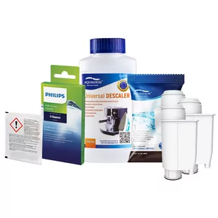 Zestaw PHILIPS SAECO - AL-Inte+ 3 szt , UniDec 250 ml, Milk Circut Cleaner CA6705 - Akcesoria i części do ekspresów do kawy - miniaturka - grafika 1