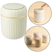 Zabawy w naśladowanie dorosłych - Mini Kosz Na Śmieci Otwierana Pokrywa Uniwersalny Elegancki Zielony - miniaturka - grafika 1