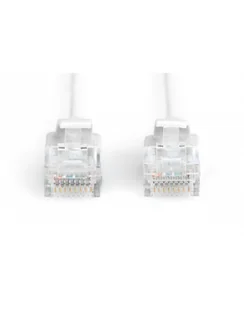 Assmann SLIM - PATCH CABLE - 3 M - GREY DK1617030S - Kable komputerowe i do monitorów - miniaturka - grafika 1