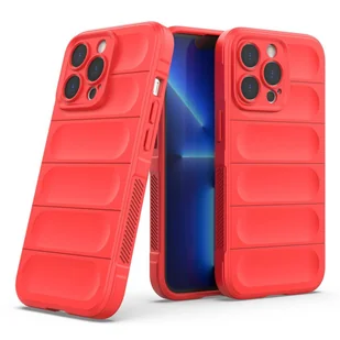 Magic Shield Case etui do iPhone 13 Pro Max elastyczny pancerny pokrowiec czerwony - Etui i futerały do telefonów - miniaturka - grafika 7