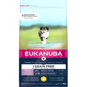 Sucha karma dla psów - EUKANUBA Puppy Chicken L/XL Grain Free 3kg - miniaturka - grafika 1
