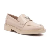 Półbuty damskie - Guess Loafersy z dodatkiem skóry - miniaturka - grafika 1