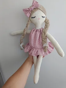 Lalka szmaciana personalizowana 57 cm - Pamiątka Chrztu Świętego Lalka szmaciana personalizowana 57 cm - Pamiątka Chrztu Świętego - miniaturka - grafika 1